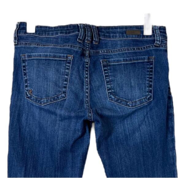Kut from the Kloth Jeans Boyfriend Mid Rise Medium Wash Women’s Size 4P Petite - Picture 4 of 7
